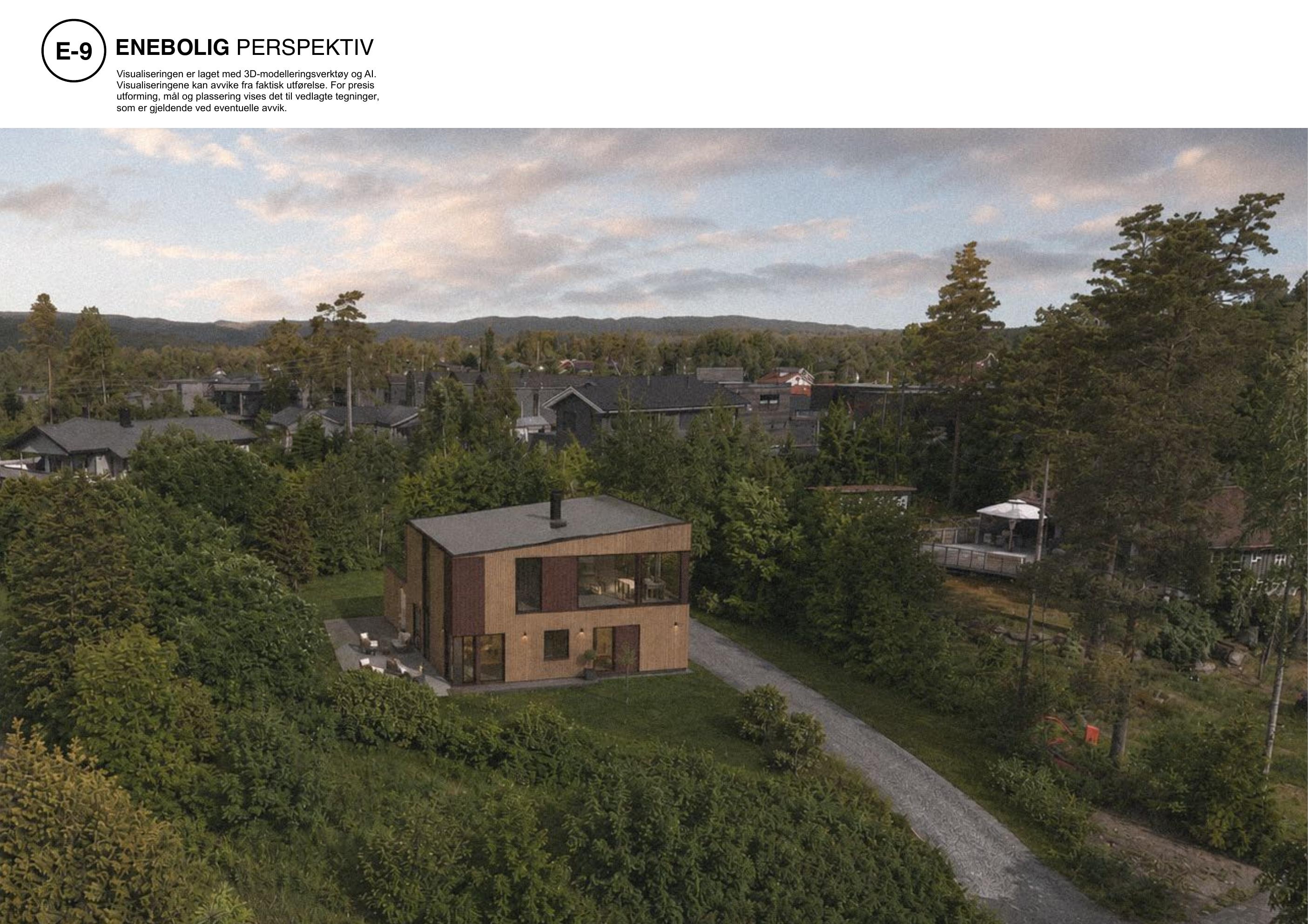 Skoglundveien – ny enebolig i Son
