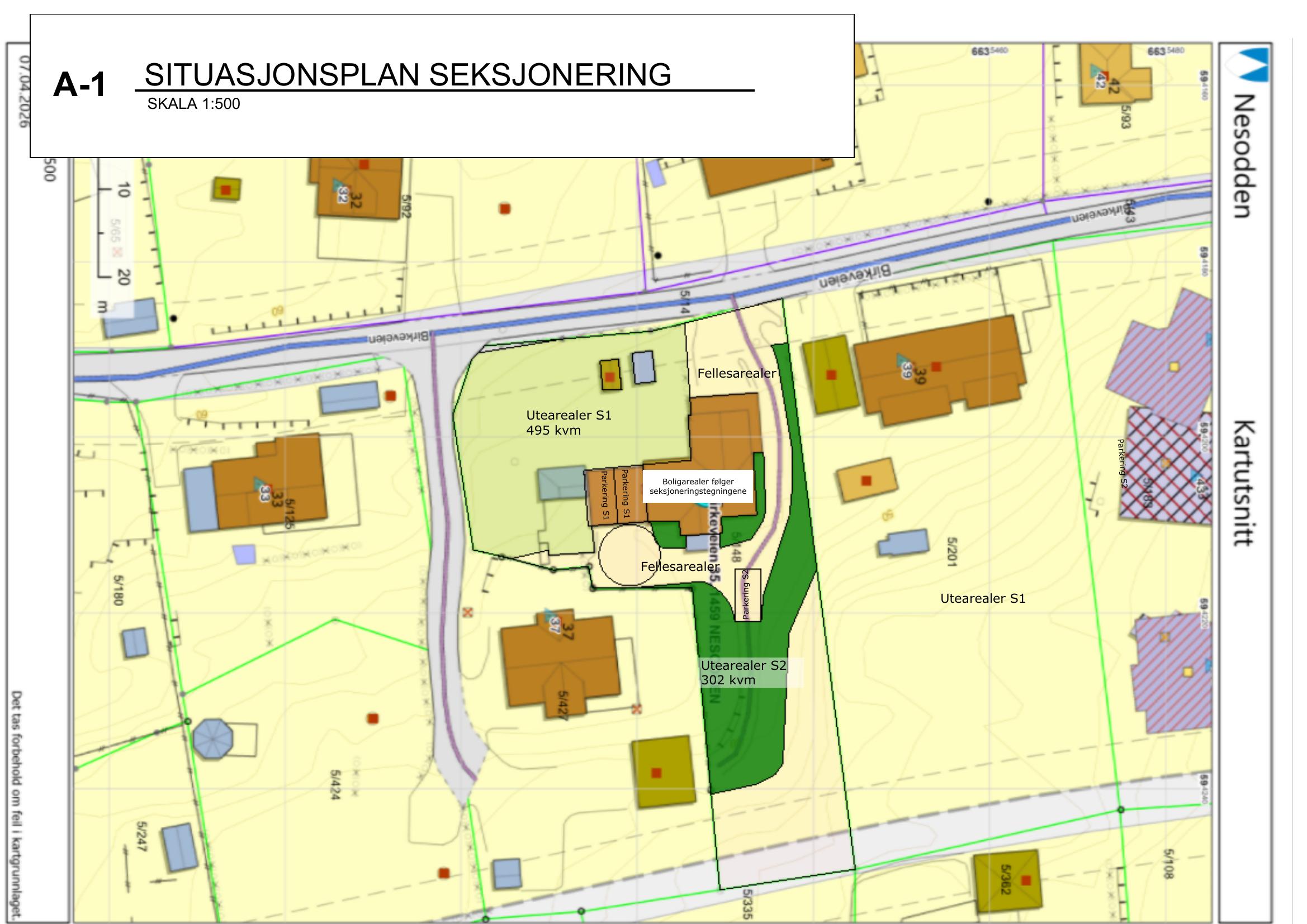Seksjoneringskart