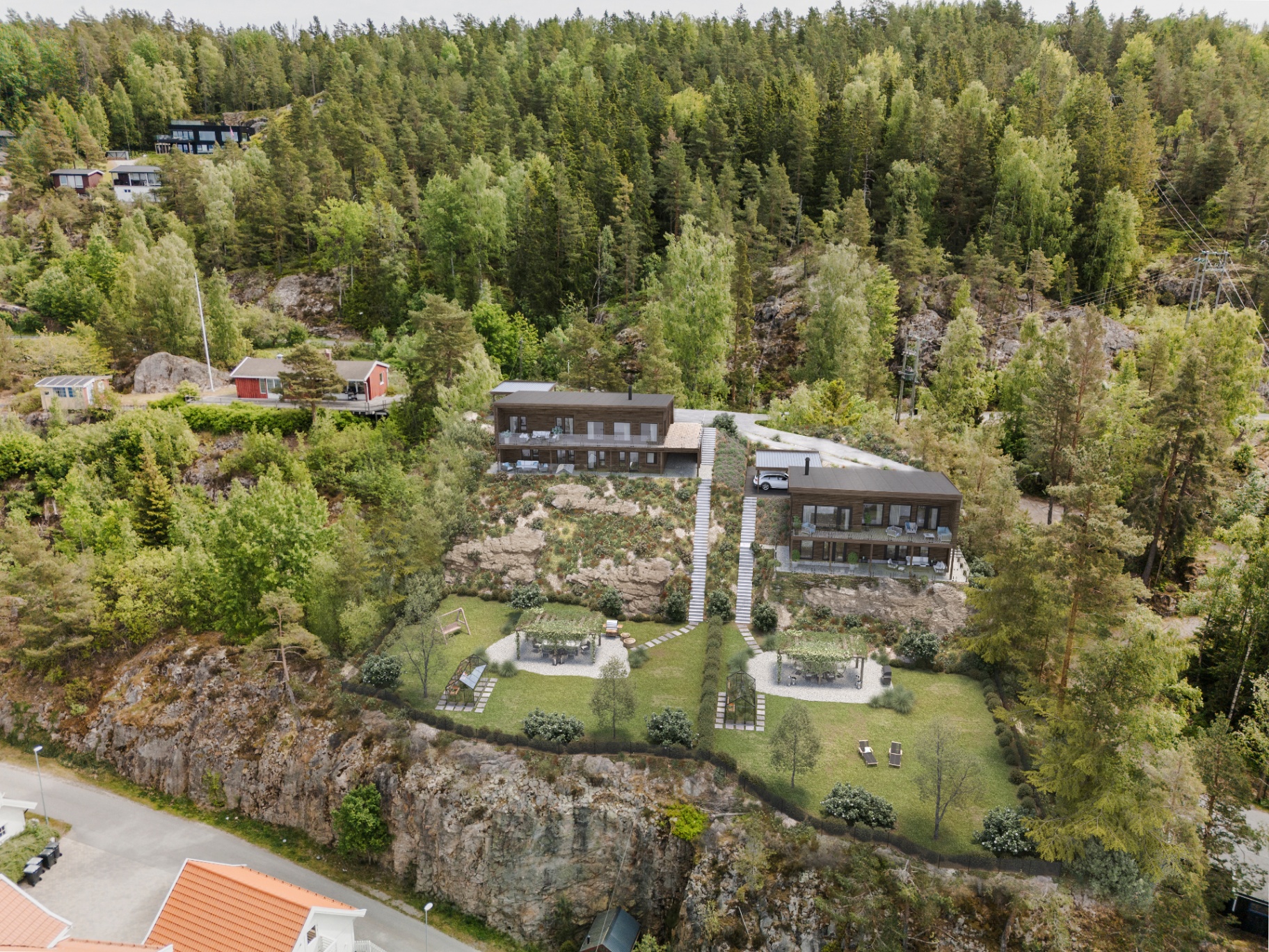 Wide A – oversiktsbilde med fjord